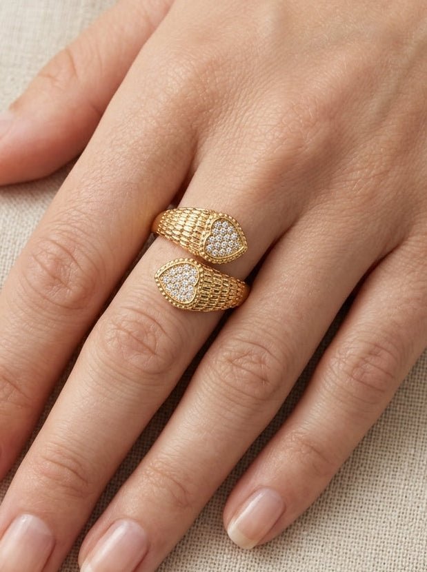 Connecting Hearts ring - Reen & co.Connecting Hearts ring
