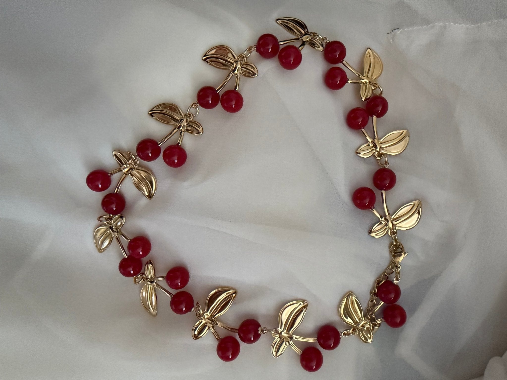 Cherry necklace - Reen & co.Cherry necklace