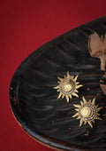 Sun moon studs - Reen & co.Sun moon studs