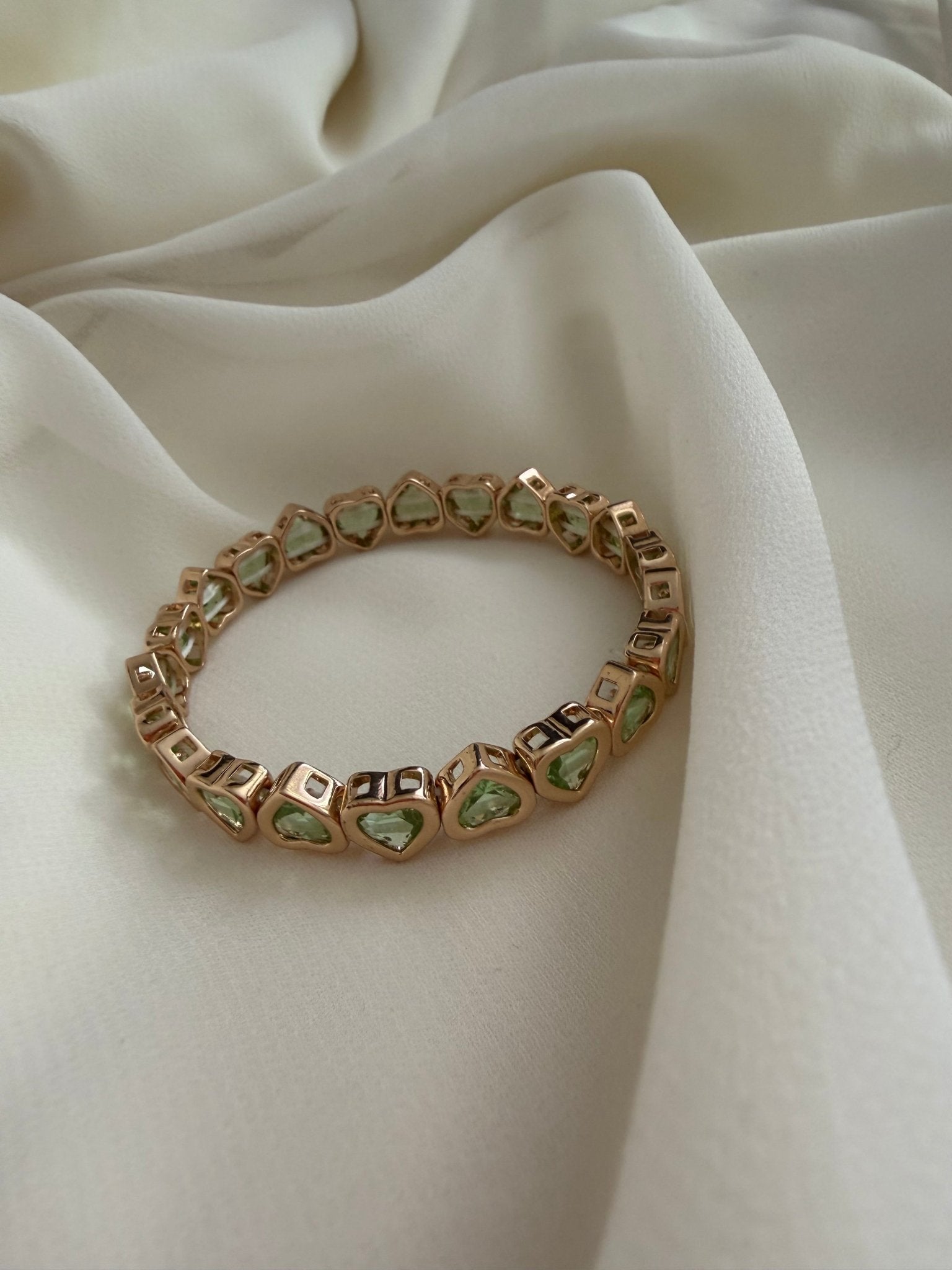 Smiley face and heart bracelet - Reen & co.Smiley face and heart bracelet
