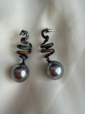 Multicolour pearl earrings - Reen & co.Multicolour pearl earrings