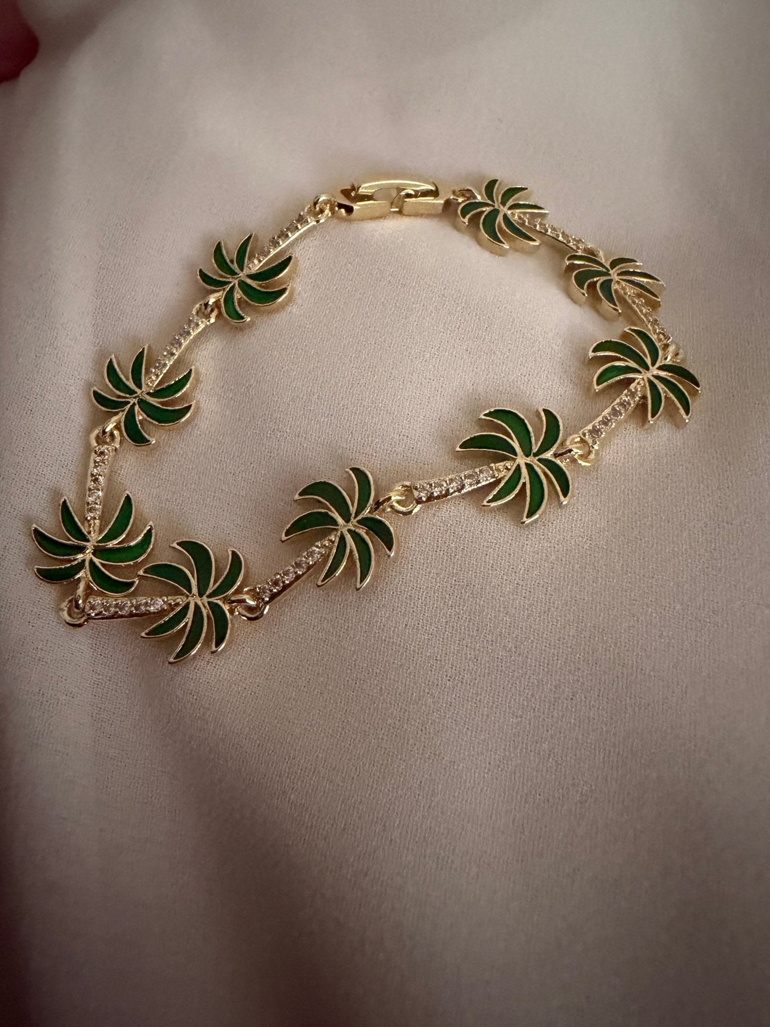 Palm tree bracelet - Reen & co.Palm tree bracelet
