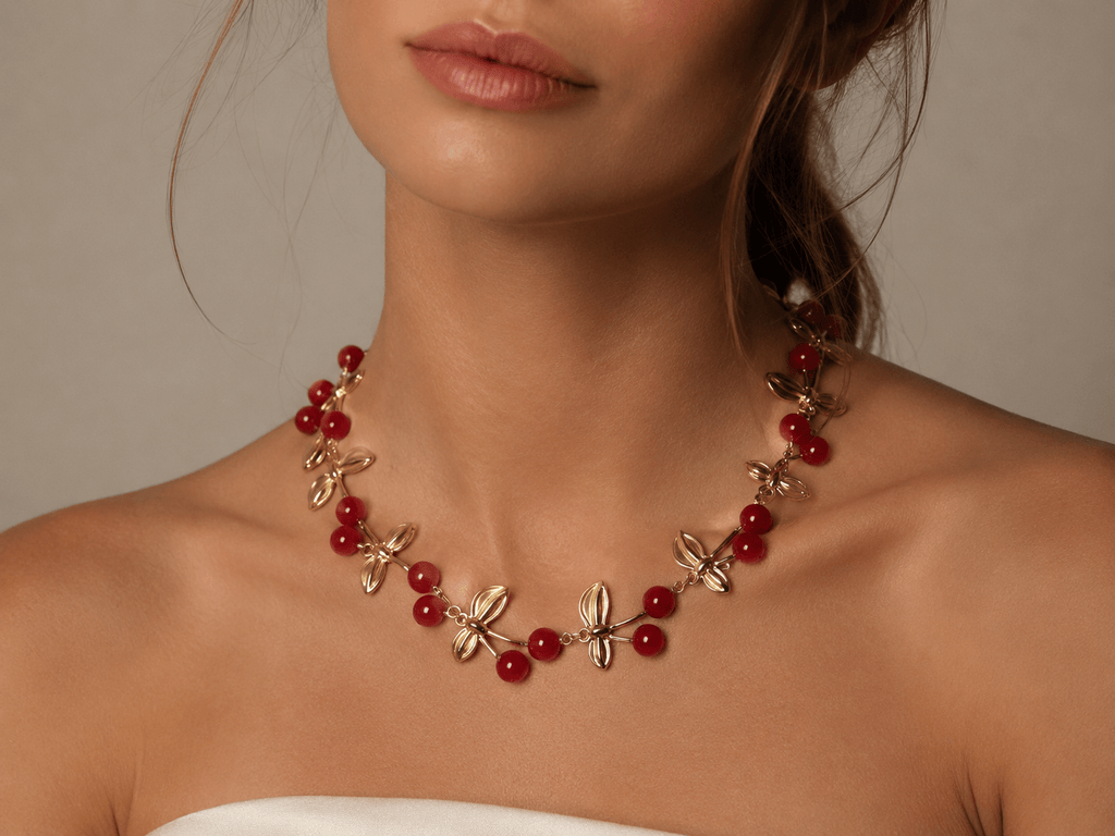 Cherry necklace - Reen & co.Cherry necklace