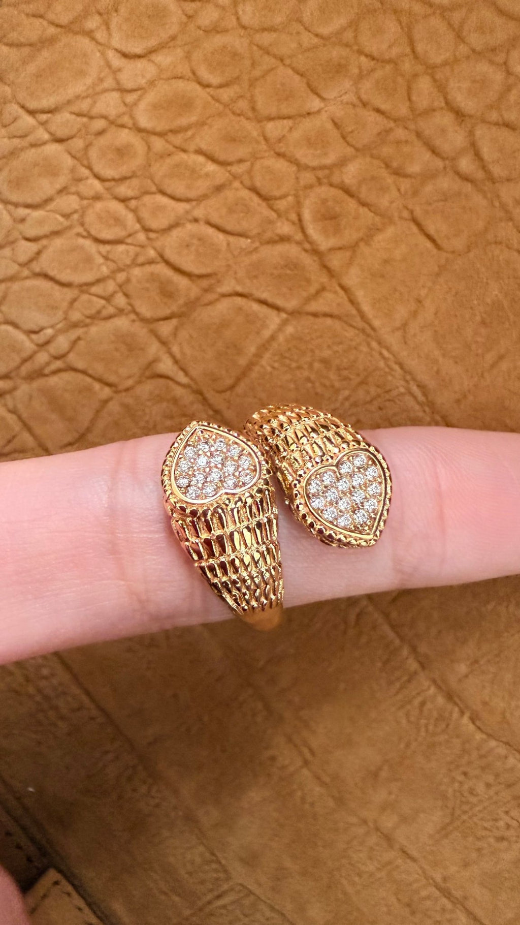 Connecting Hearts ring - Reen & co.Connecting Hearts ring