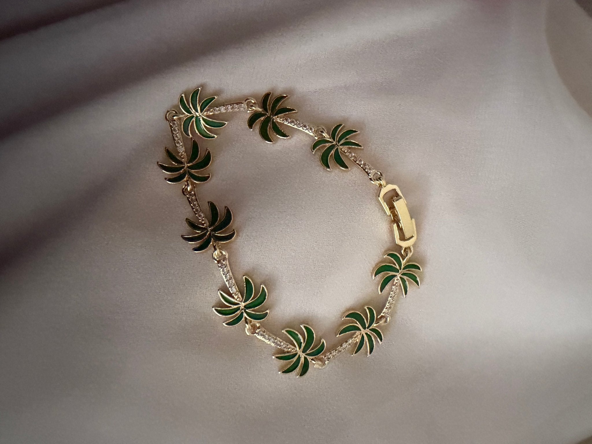 Palm tree bracelet - Reen & co.Palm tree bracelet