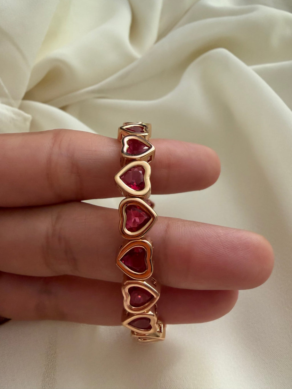 Smiley face and heart bracelet - Reen & co.Smiley face and heart bracelet