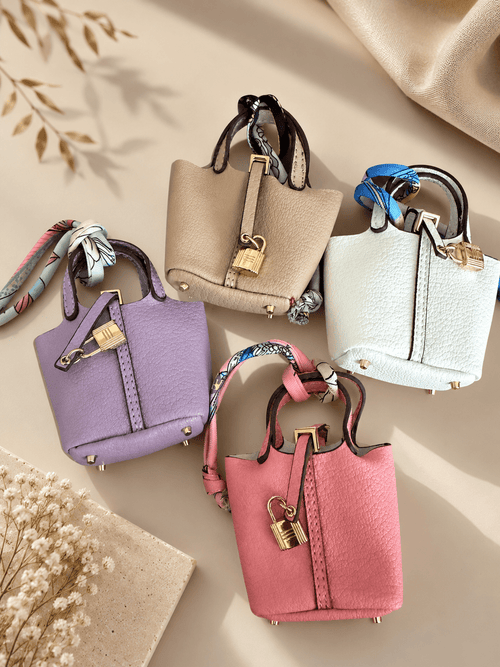 Bag with lock charm - Reen & co.Bag with lock charm