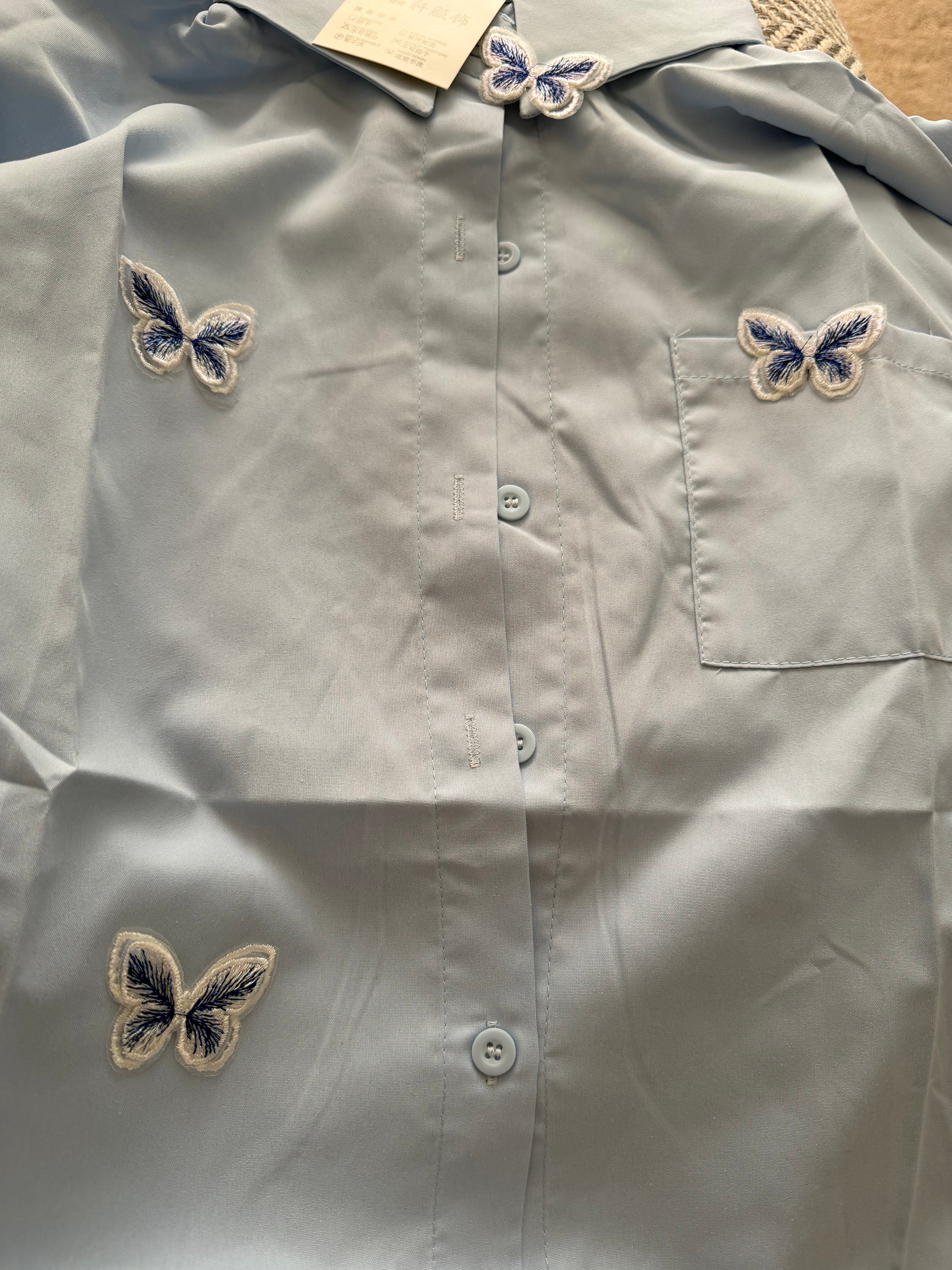 3D butterfly shirt