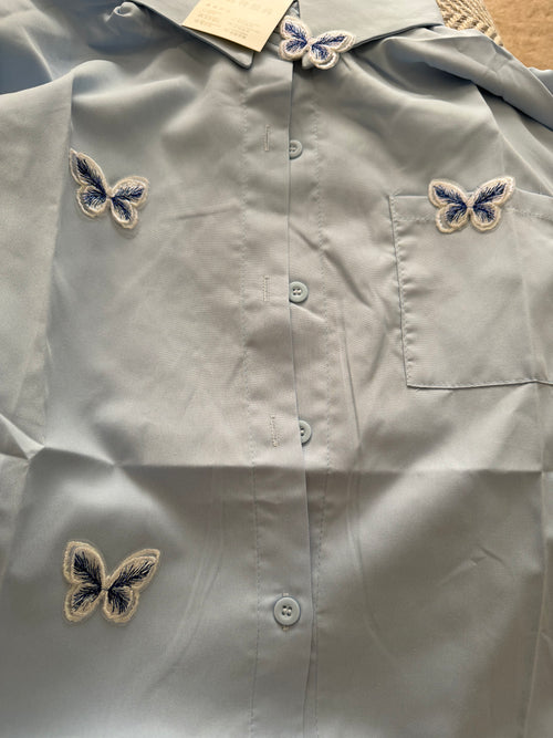 3D butterfly shirt