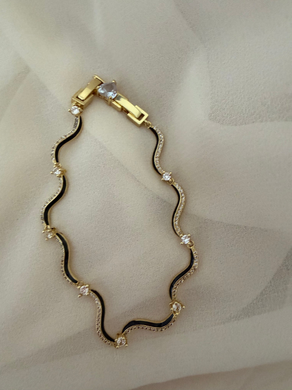 Enamel 18k bracelets