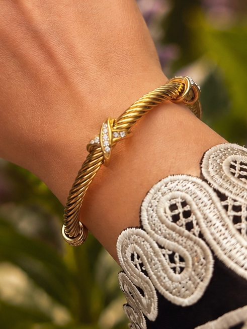 twisted bangle