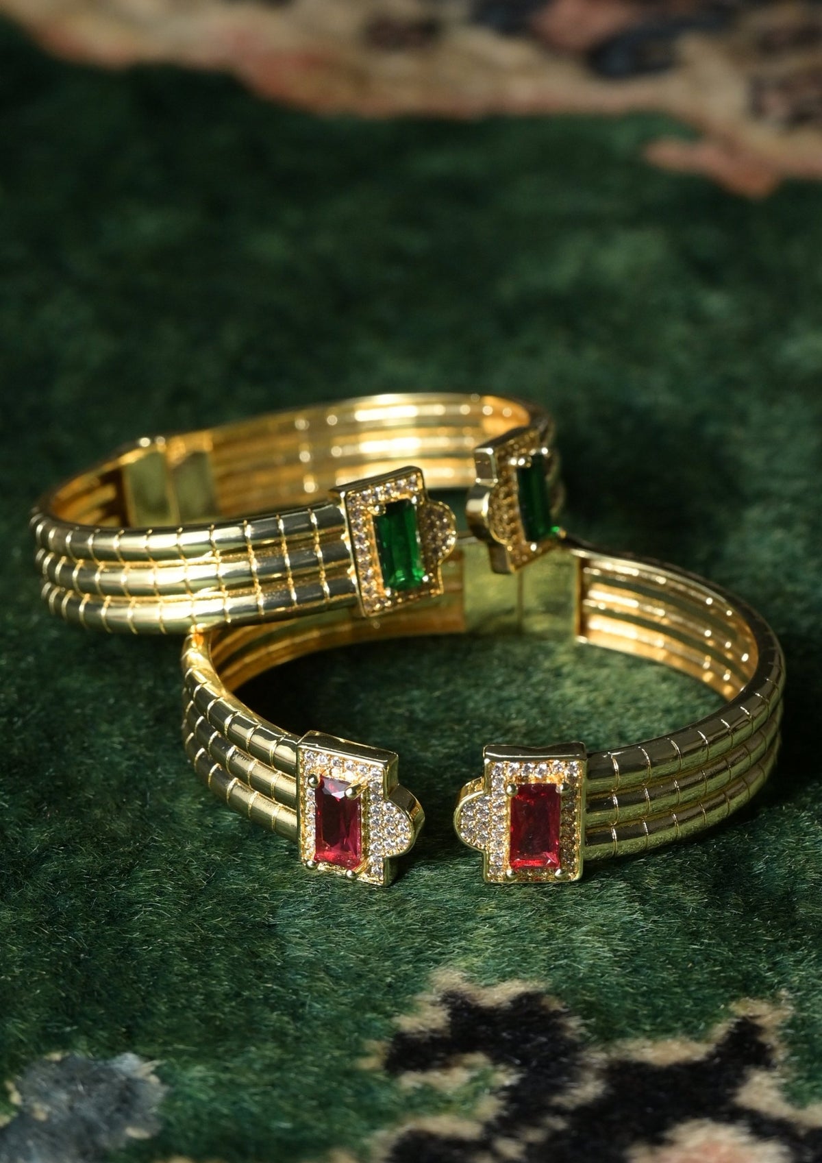Roman Pattern Bangle - Reen & co.Roman Pattern Bangle