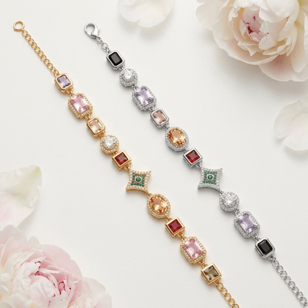 Gemstone bracelets - Reen & co.Gemstone bracelets